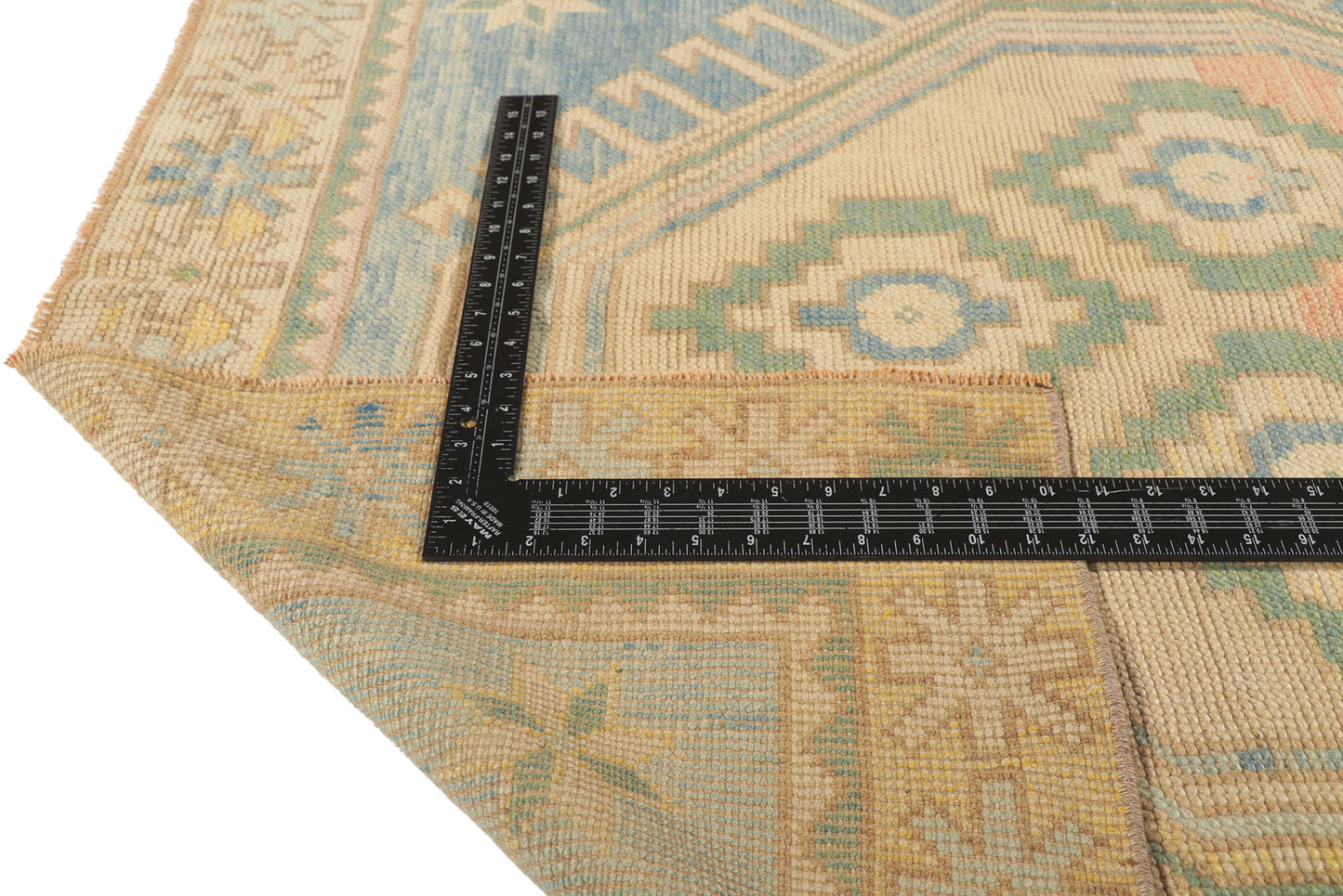 4 x 8 Vintage Turkish Oushak Rug 53703