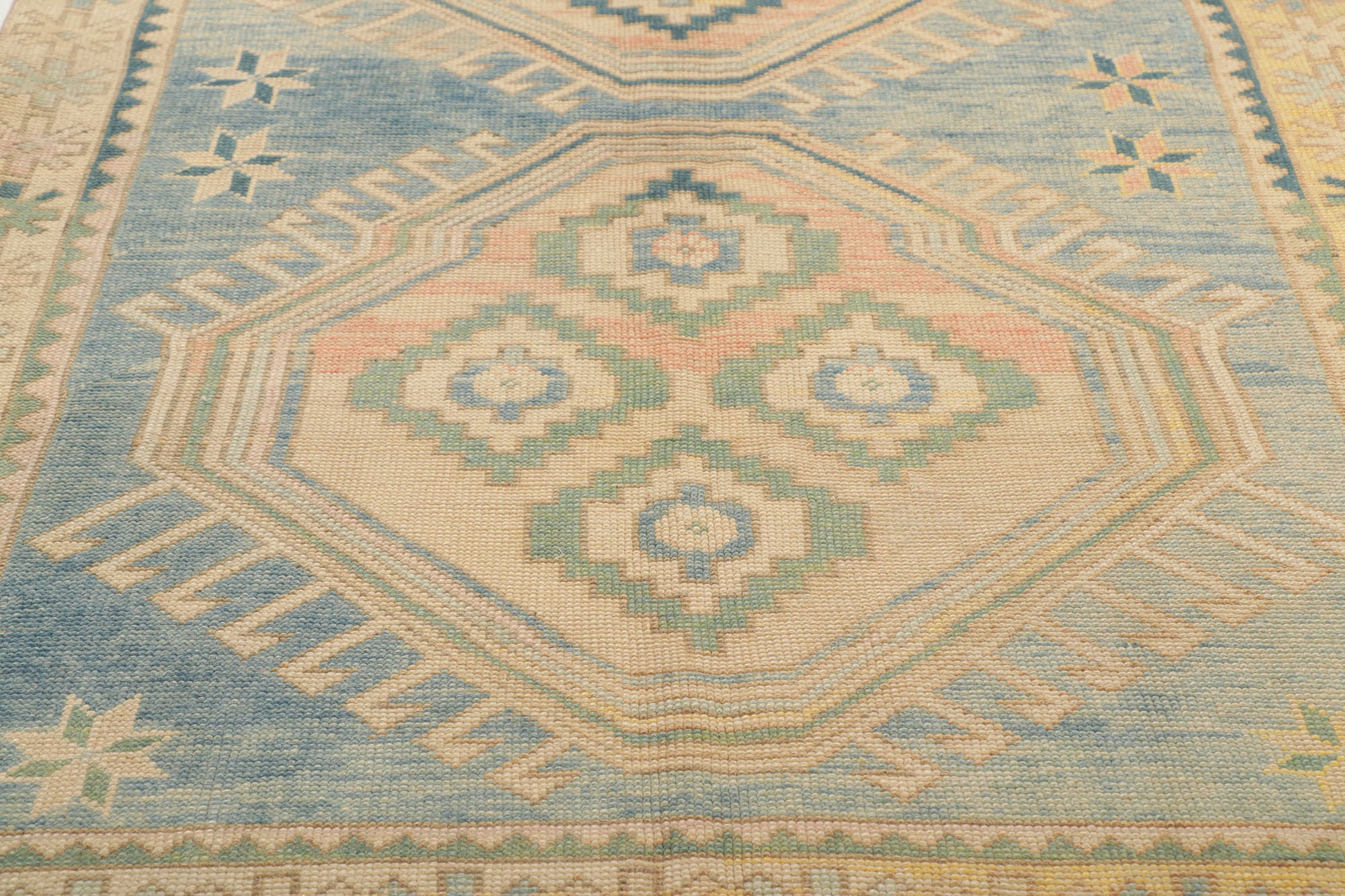 4 x 8 Vintage Turkish Oushak Rug 53703