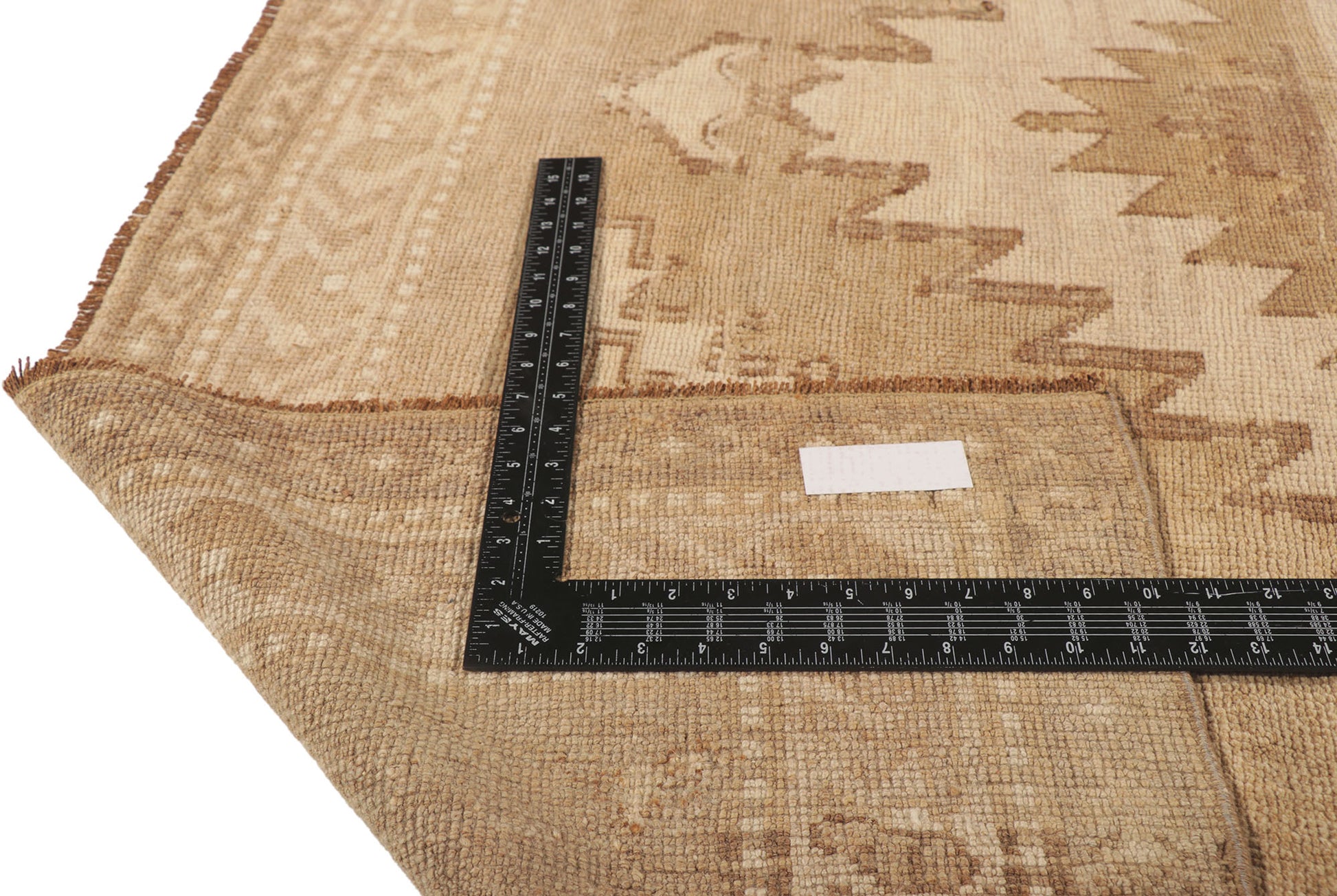 6 x 9 Vintage Turkish Oushak Rug 53725