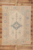7 x 9 Vintage Turkish Oushak Rug 53728