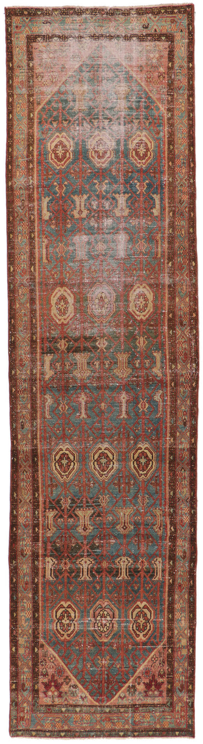 3 x 13 Antique Persian Malayer Runner 53730