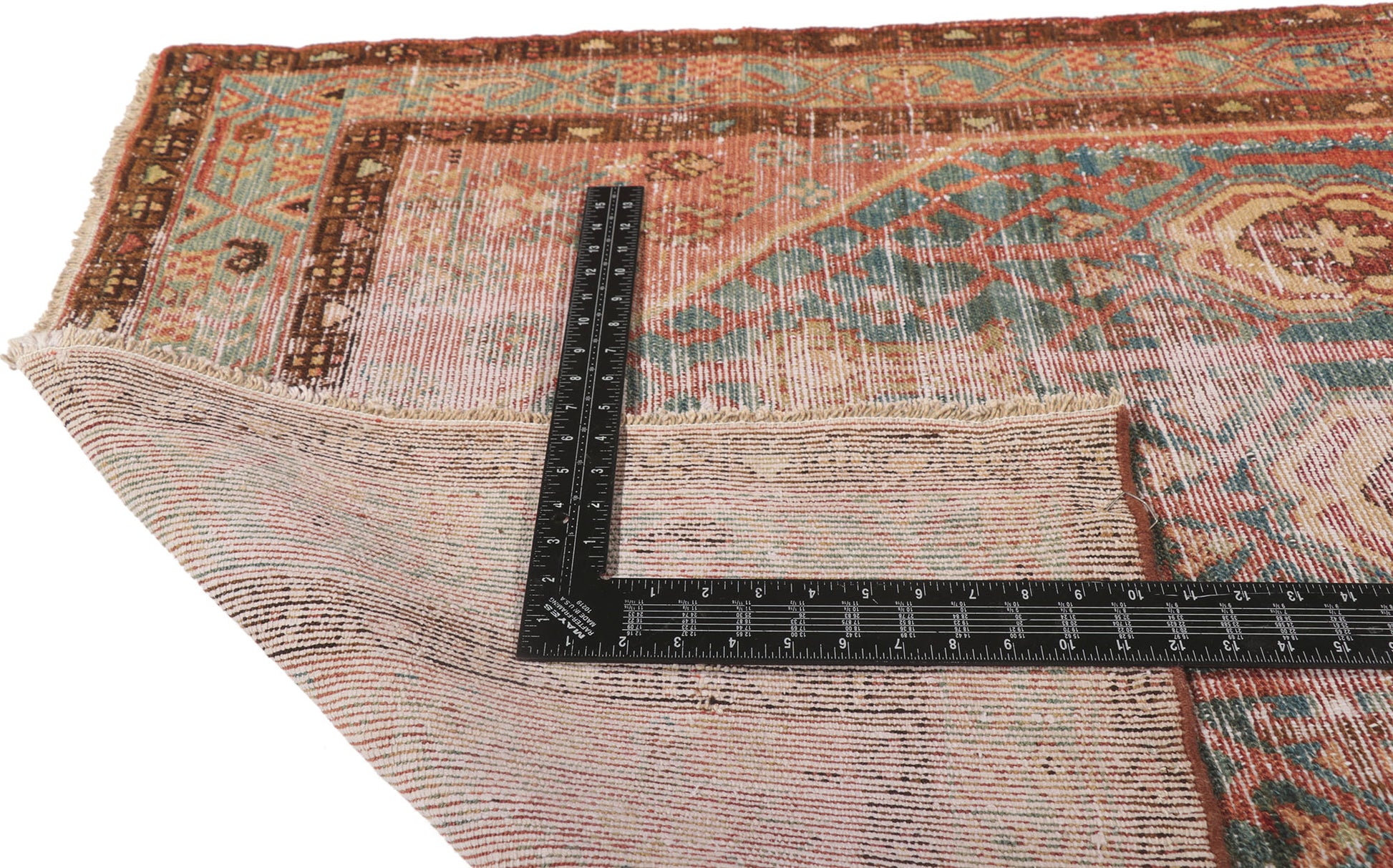 3 x 13 Antique Persian Malayer Runner 53730