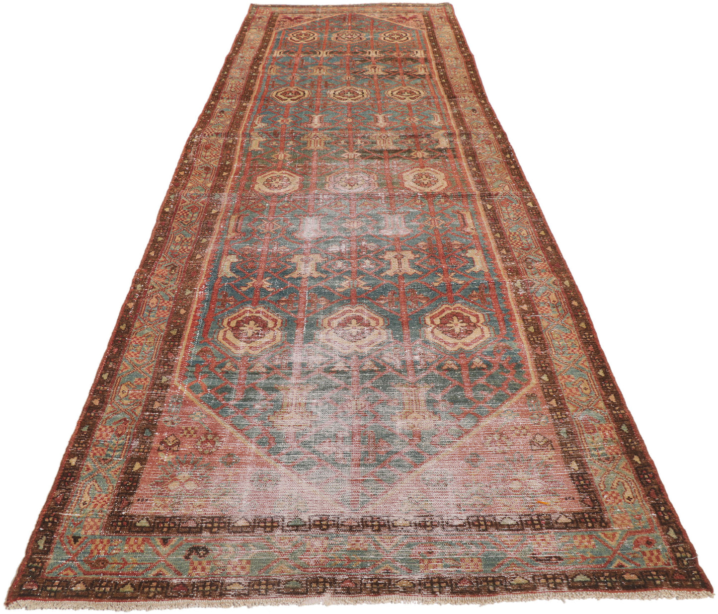3 x 13 Antique Persian Malayer Runner 53730