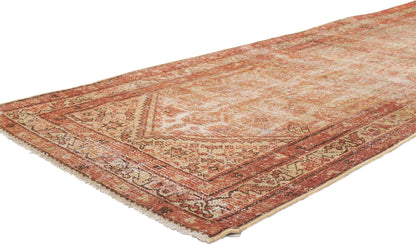 3 x 13 Antique-Worn Persian Malayer Rug 53736