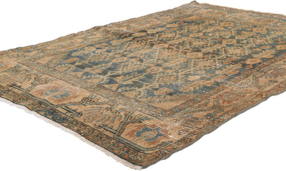 4 x 6 Antique Persian Malayer Rug 53742