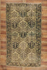 6 x 11 Vintage Persian Bakhtiari Rug 53751