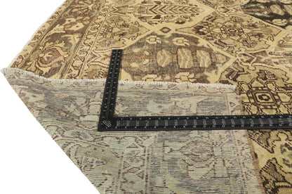 6 x 11 Vintage Persian Bakhtiari Rug 53751