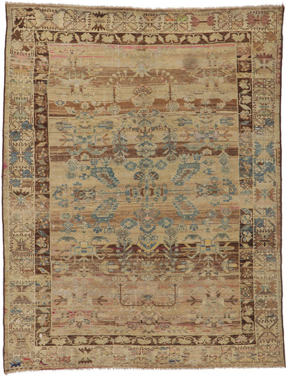 7 x 8 Antique Persian Malayer Rug 53754