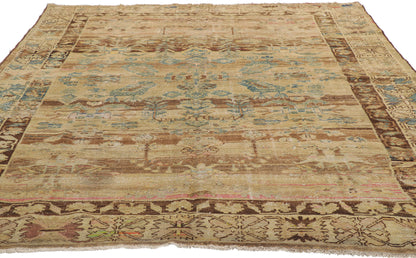 7 x 8 Antique Persian Malayer Rug 53754