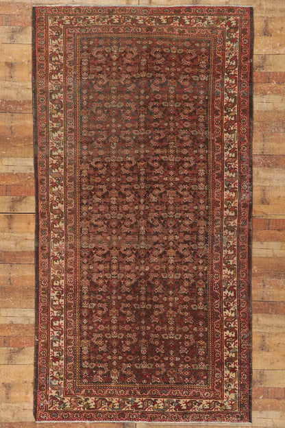 5 x 10 Antique Persian Mahal Rug 53755