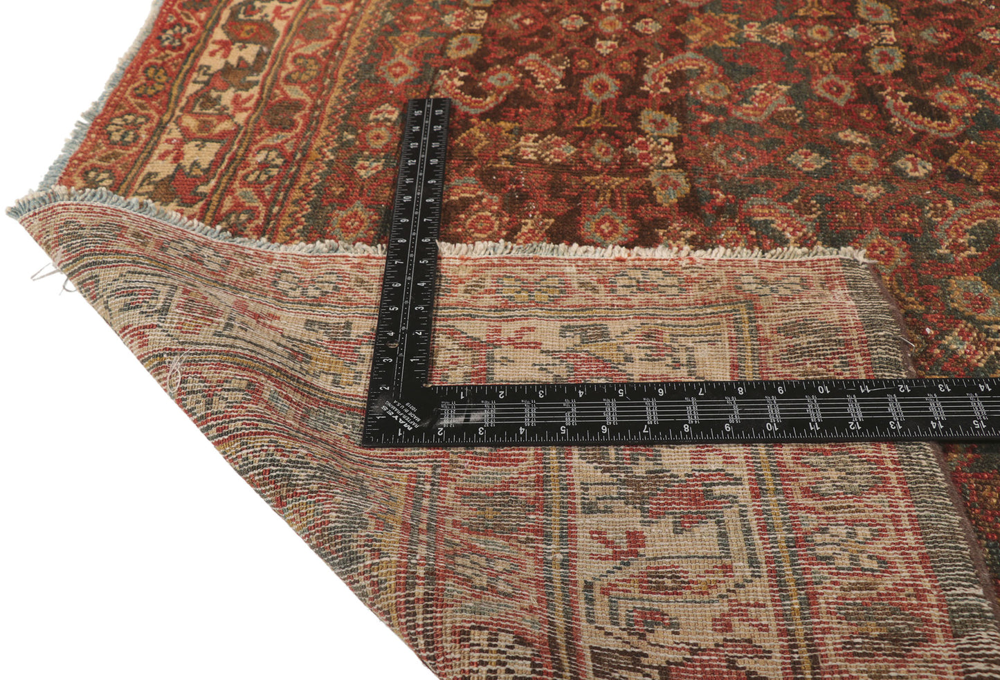 5 x 10 Antique Persian Mahal Rug 53755