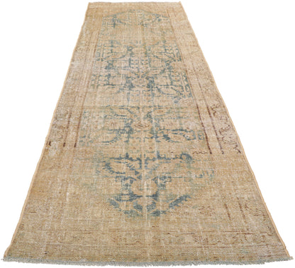 3 x 12 Distressed Antique Persian Malayer Runner 53756