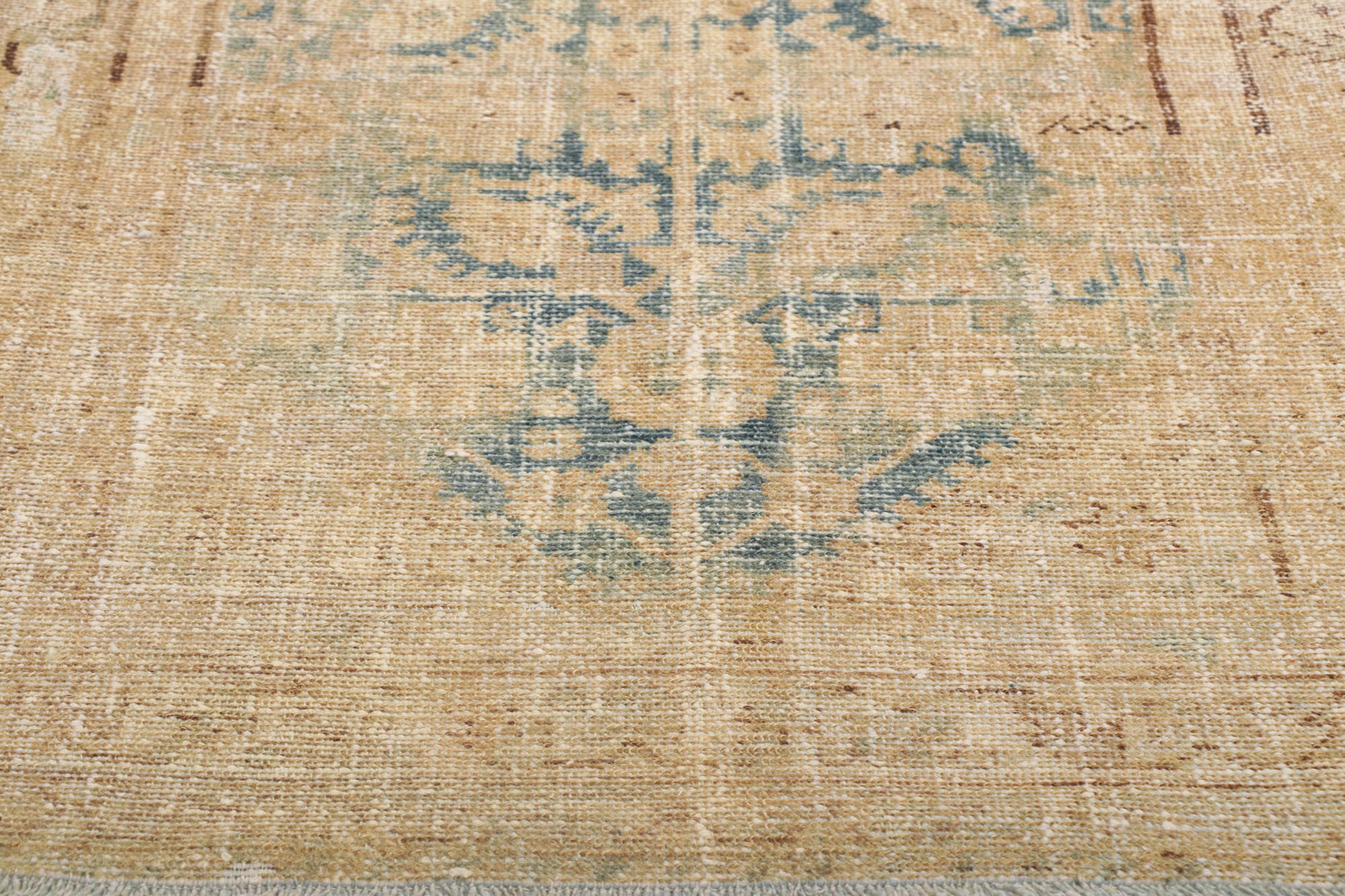 3 x 12 Distressed Antique Persian Malayer Runner 53756