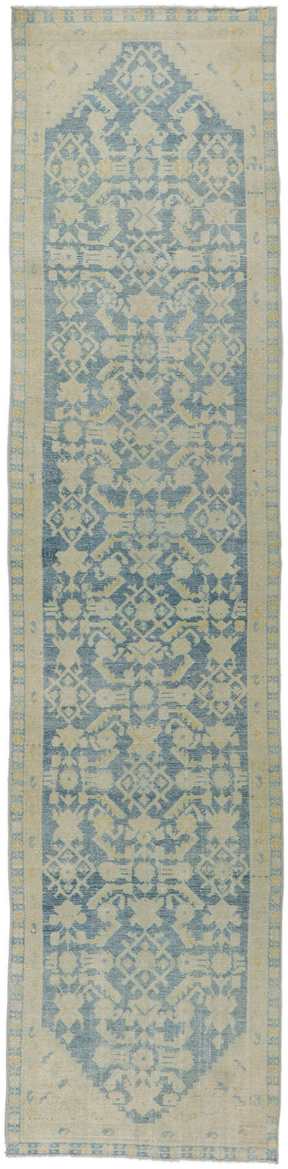 3 x 13 Distressed Antique Persian Malayer Runner 53768