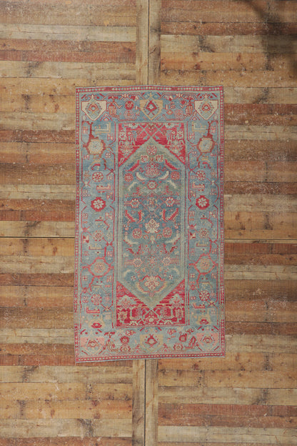 4 x 7 Antique Persian Malayer Rug 53769
