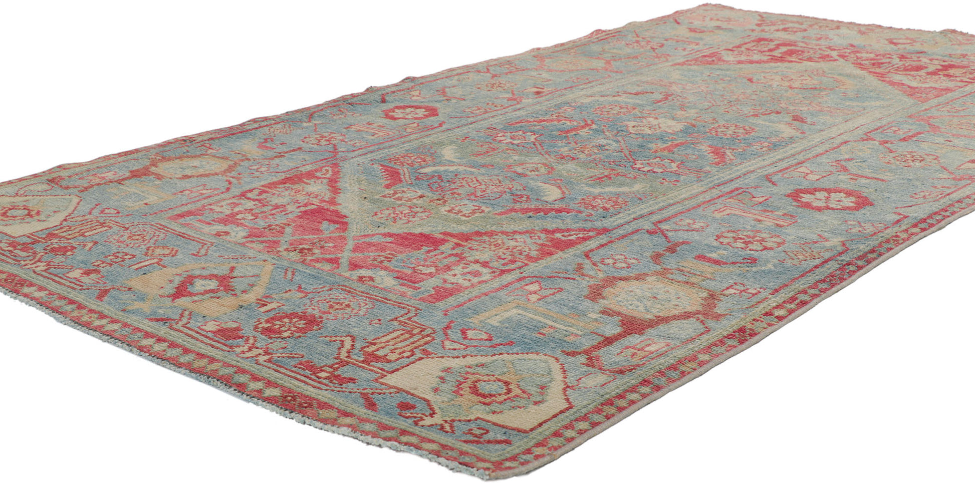 4 x 7 Antique Persian Malayer Rug 53769