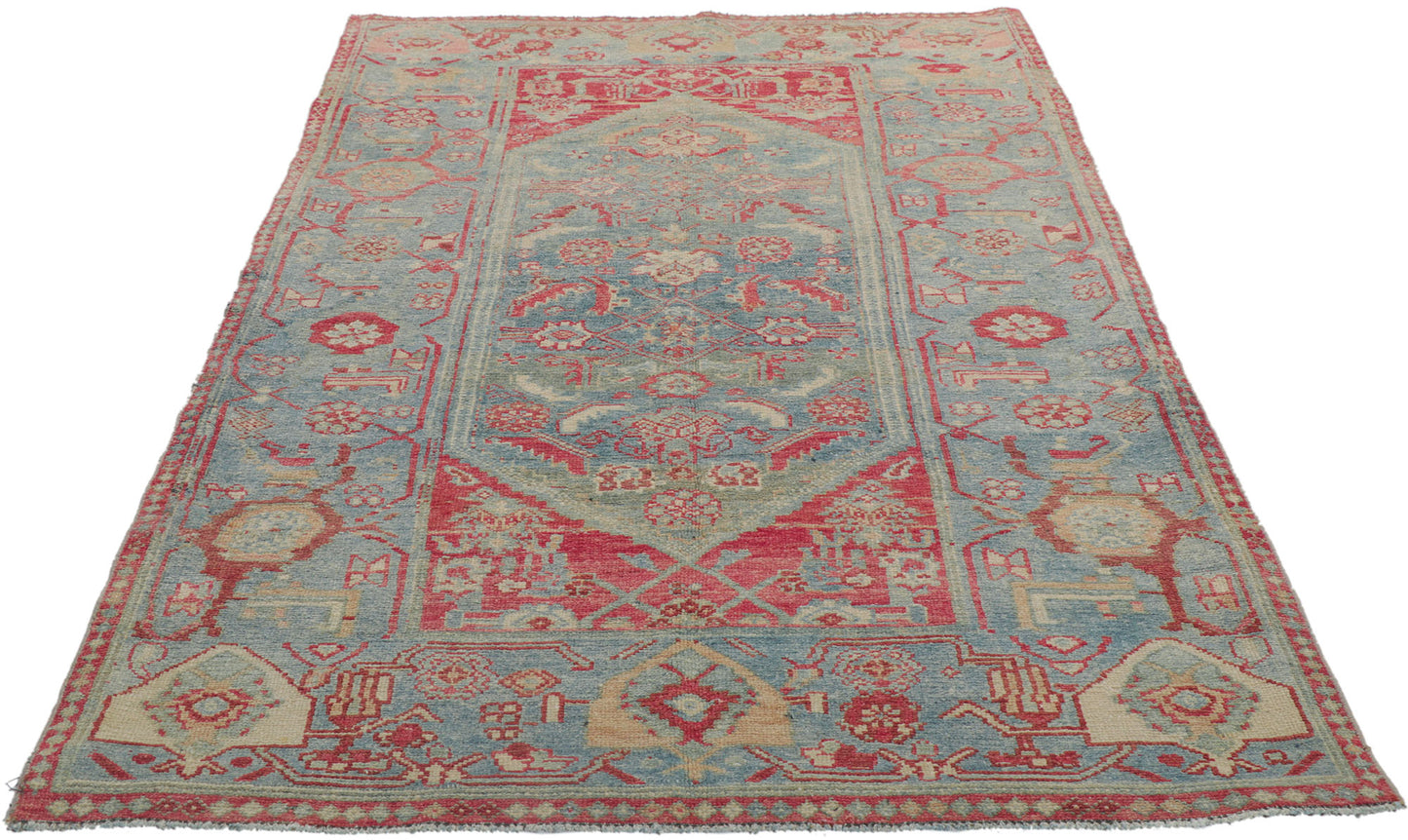 4 x 7 Antique Persian Malayer Rug 53769