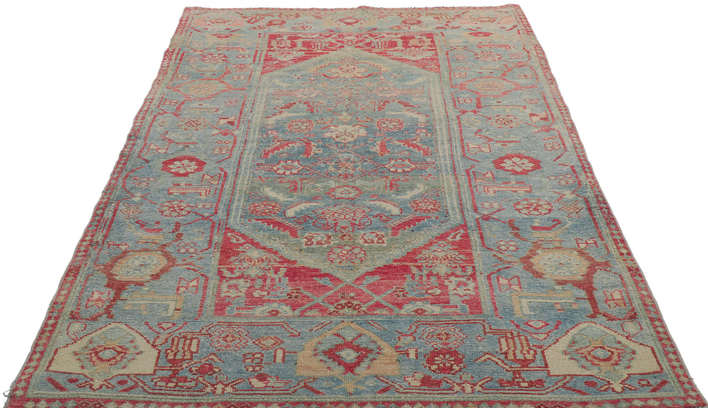 4 x 7 Antique Persian Malayer Rug 53769