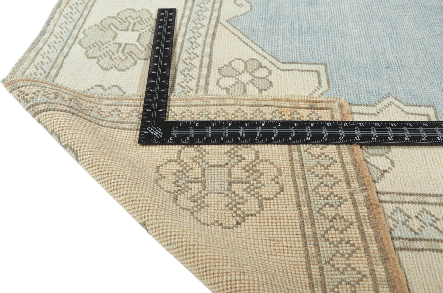 7 x 9 Vintage Turkish Oushak Rug 53772