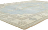 7 x 9 Vintage Turkish Oushak Rug 53772