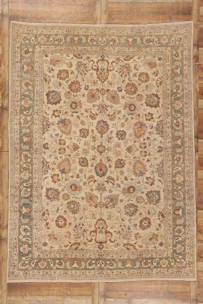 8 x 11 Antique Persian Khorassan Rug 53773