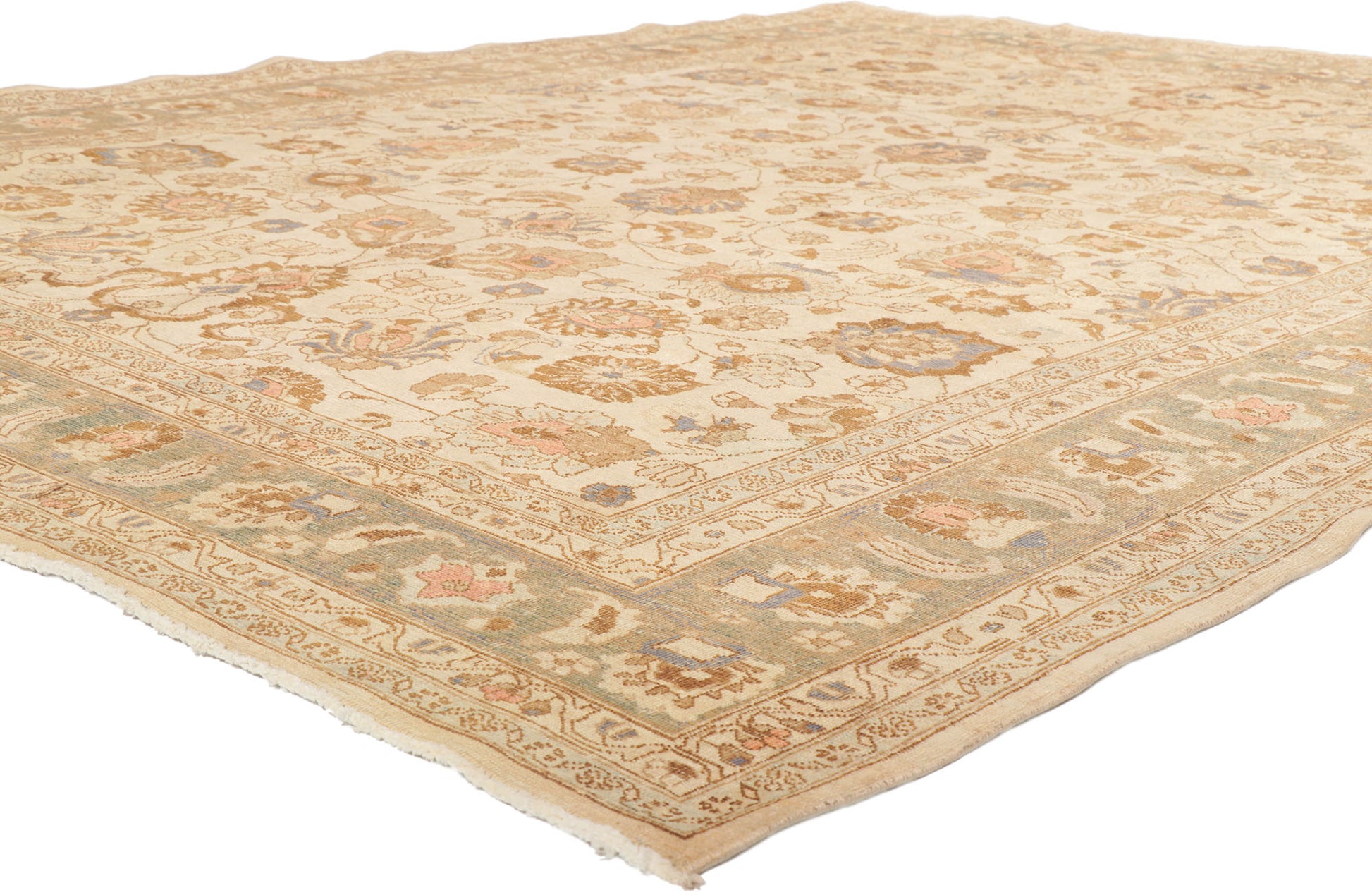 8 x 11 Antique Persian Khorassan Rug 53773