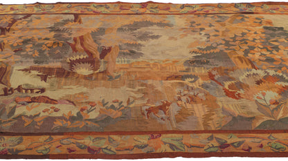 6 x 7 Antique French Tapestry 53775