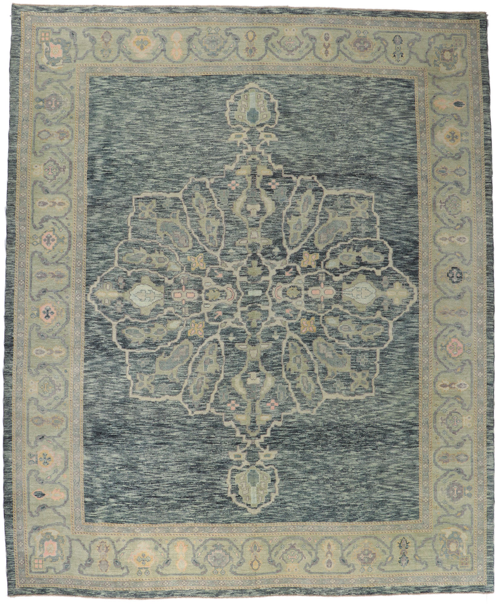 12 x 15 Turkish Oushak Rug 53780