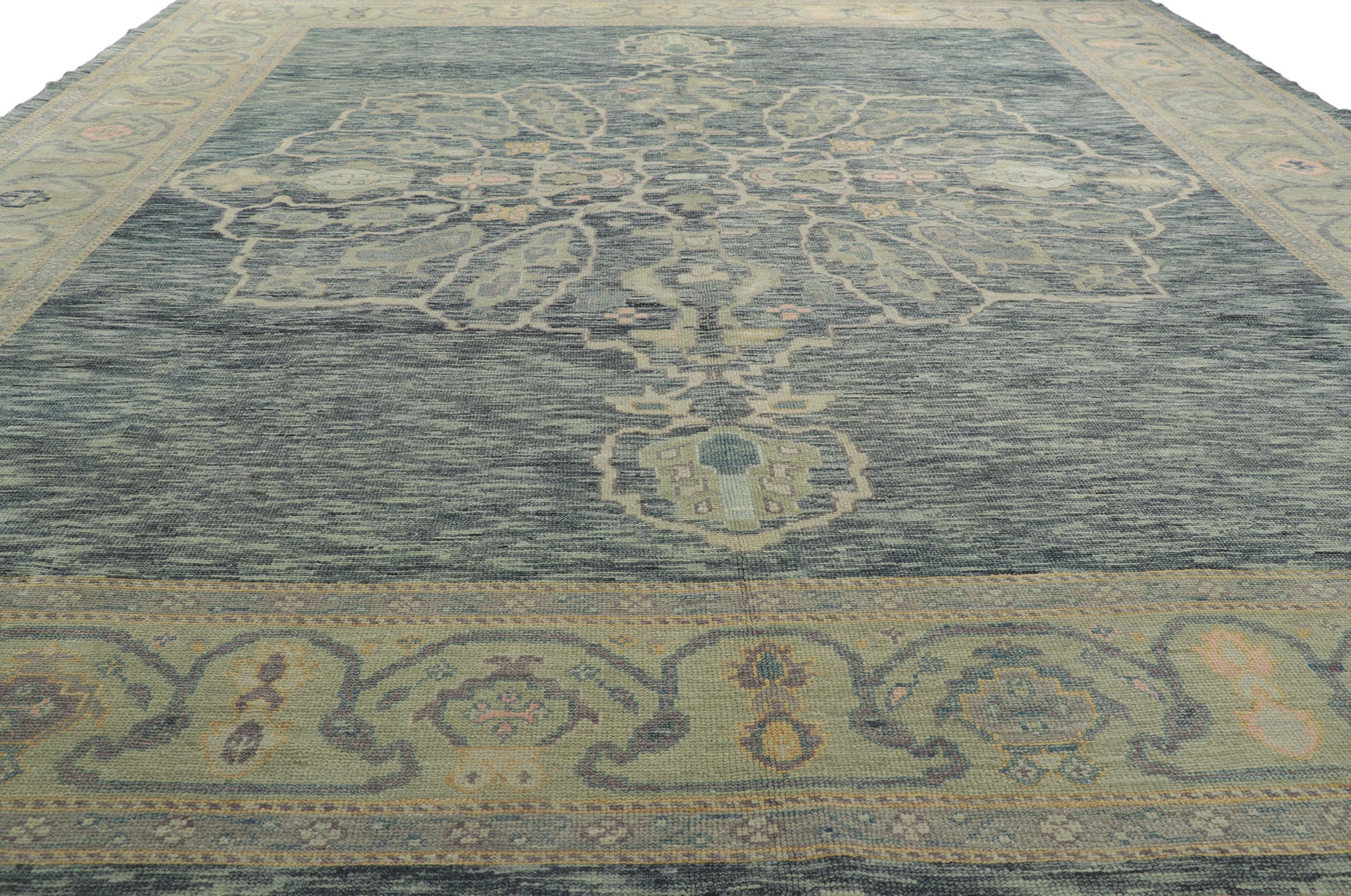 12 x 15 Turkish Oushak Rug 53780