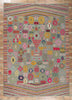 10 x 14 Modern High-Low Turkish Rug 53784