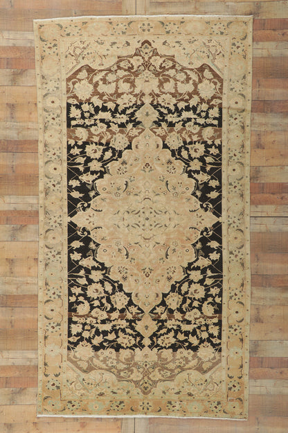 5 x 10 Antique Persian Feridan Rug 60959