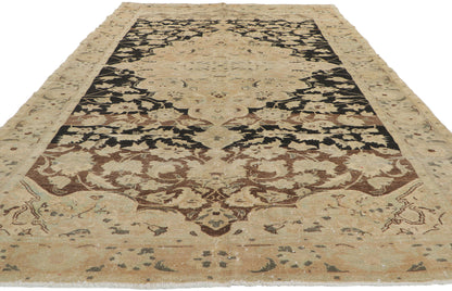 5 x 10 Antique Persian Feridan Rug 60959