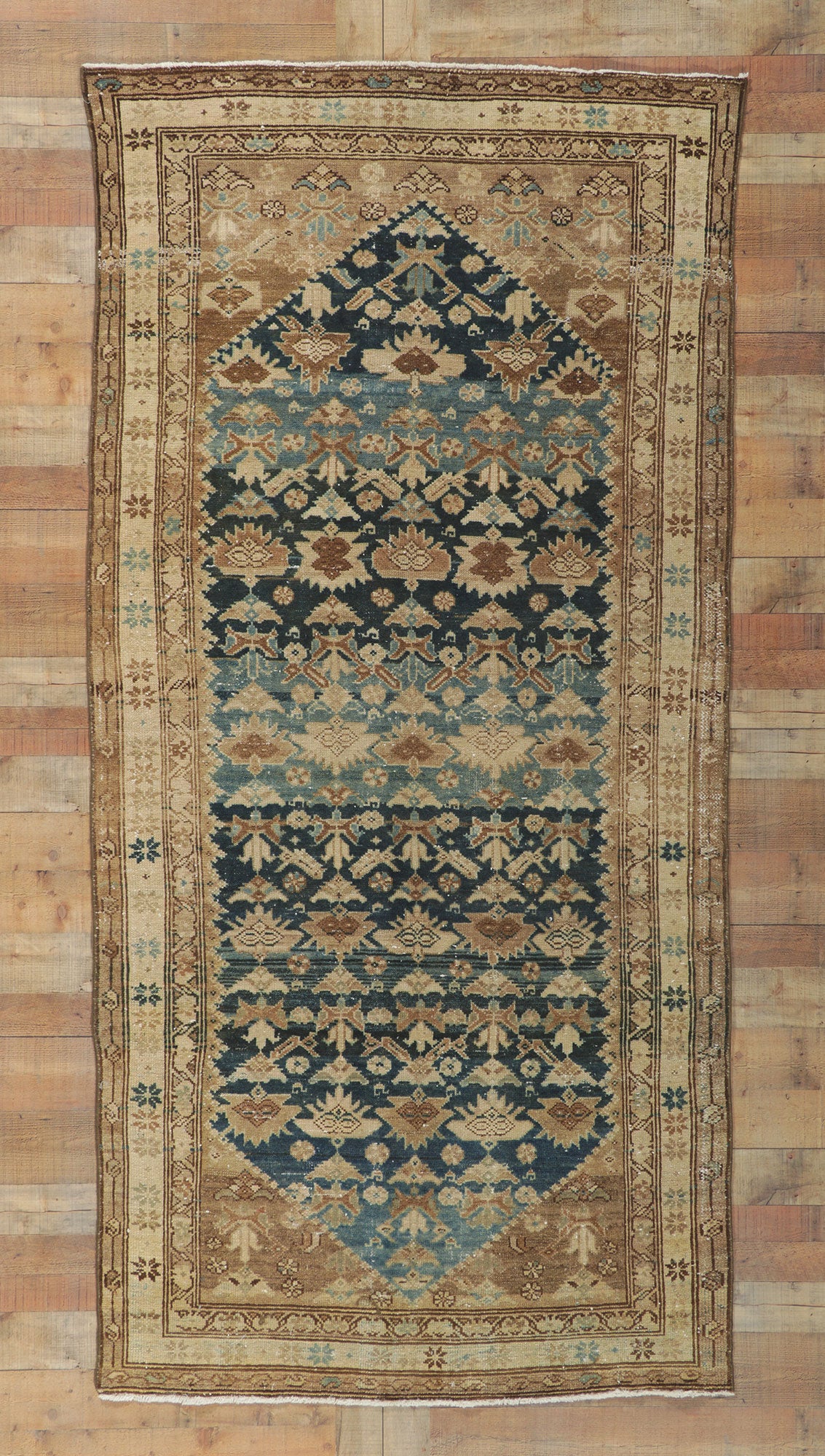 5 x 10 Antique Persian Malayer Rug 60955