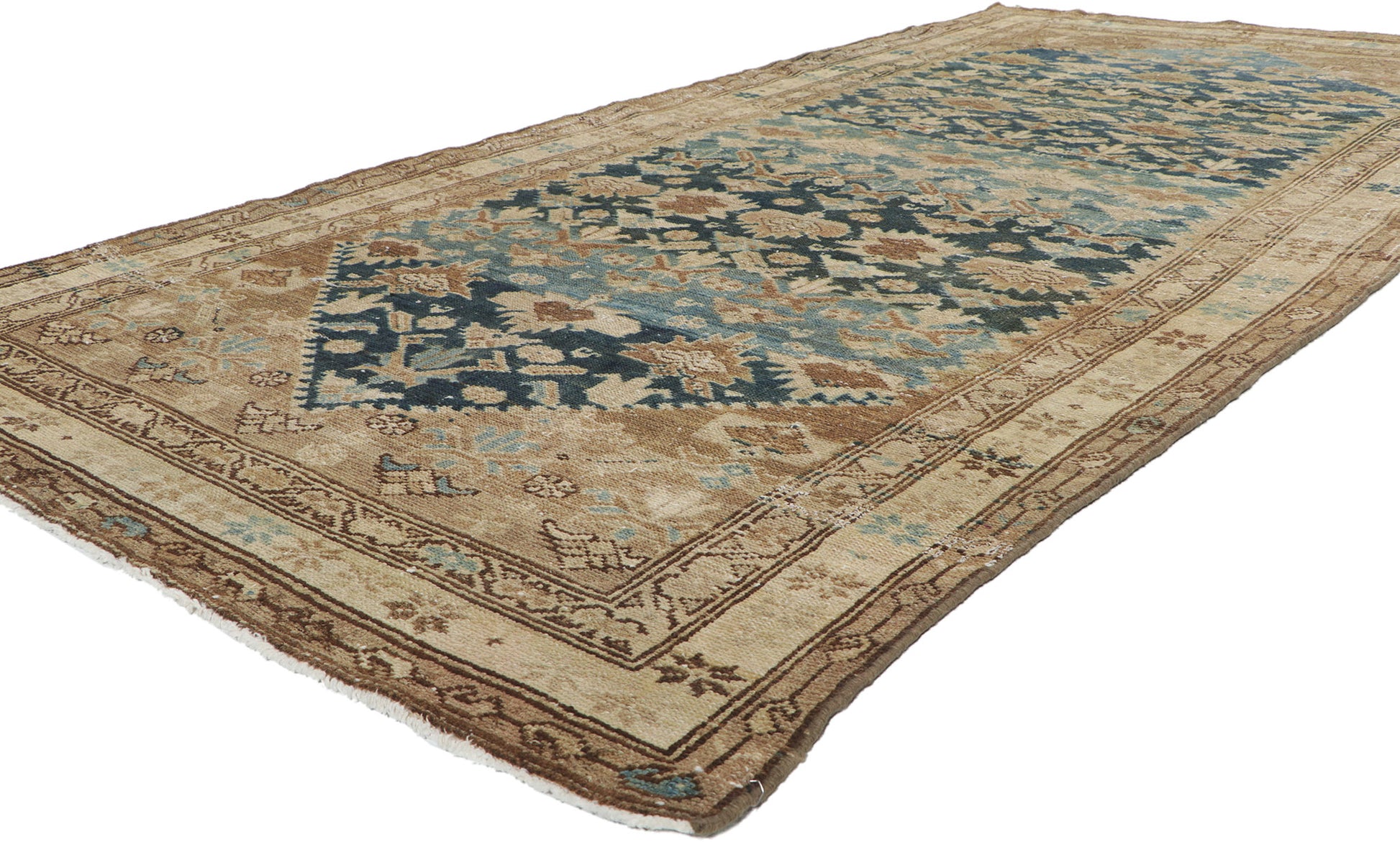 5 x 10 Antique Persian Malayer Rug 60955