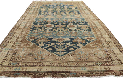 5 x 10 Antique Persian Malayer Rug 60955