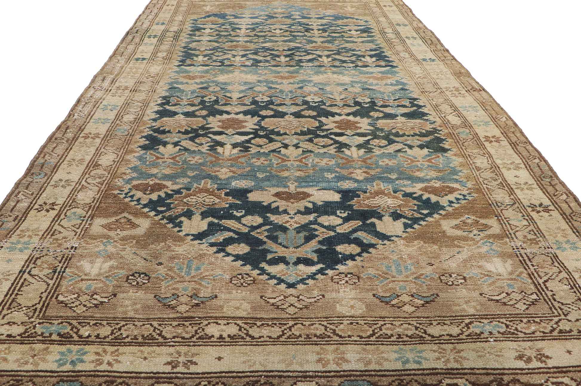5 x 10 Antique Persian Malayer Rug 60955