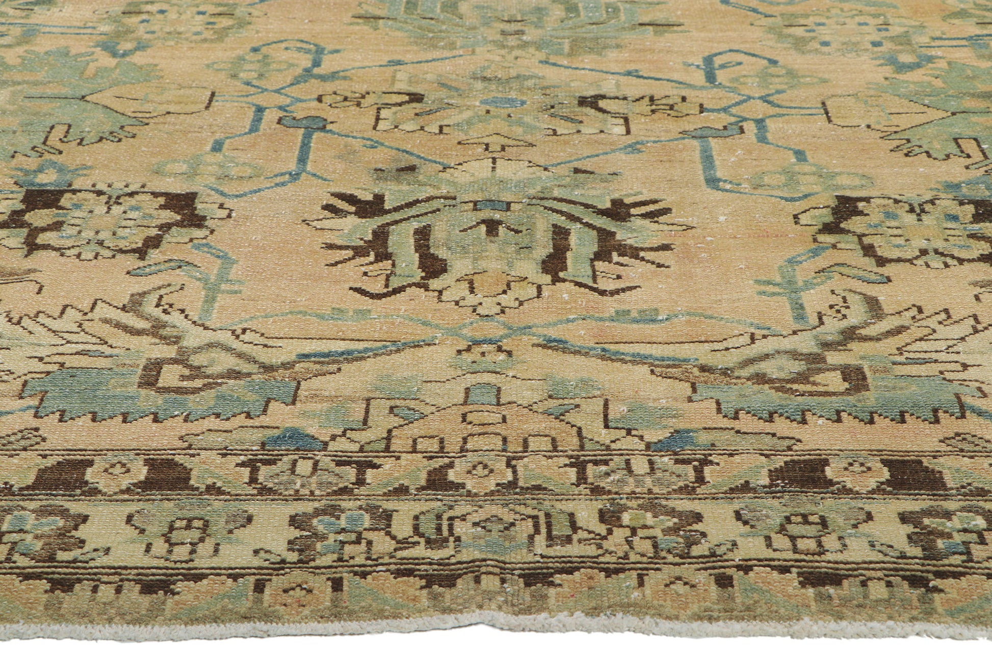 5 x 10 Vintage Persian Hamadan Rug 60954