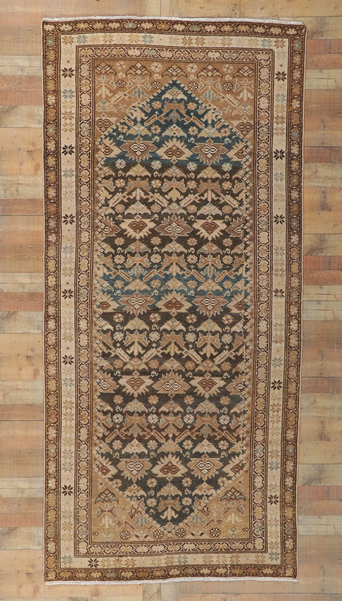 5 x 11 Antique Persian Malayer Rug 60970