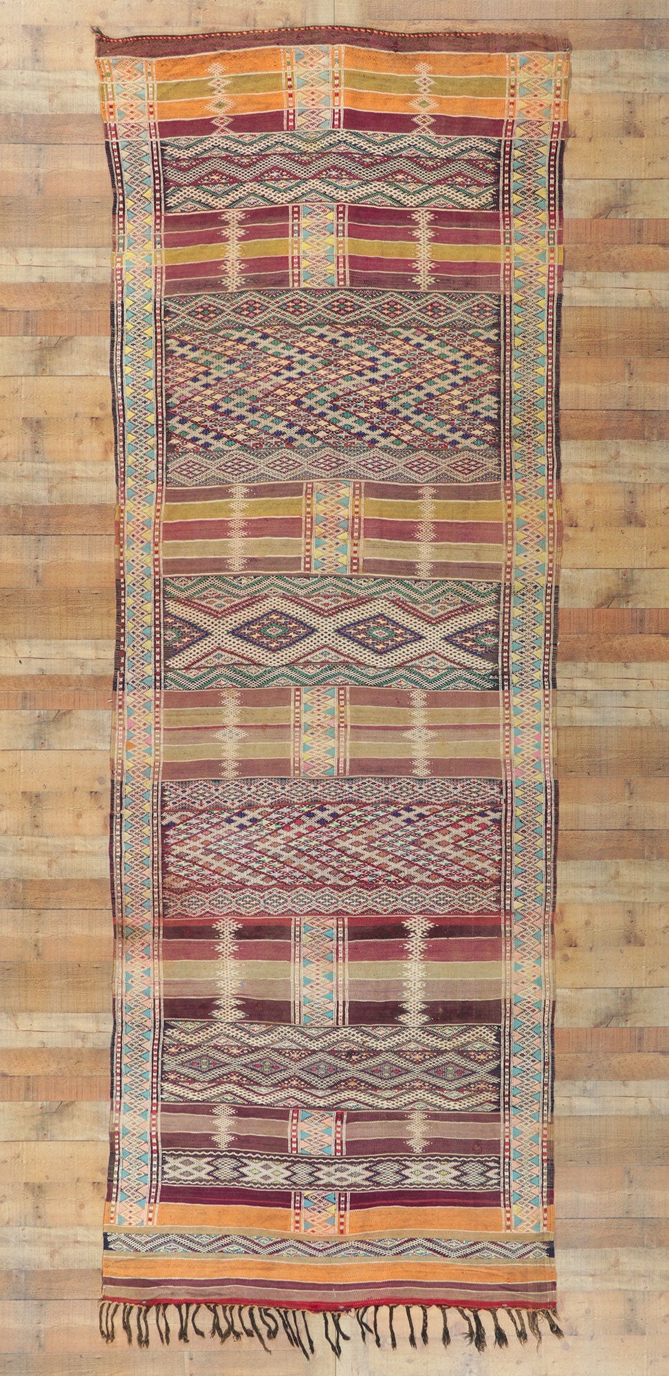 5 x 13 Vintage Zemmour Moroccan Kilim Rug 21192