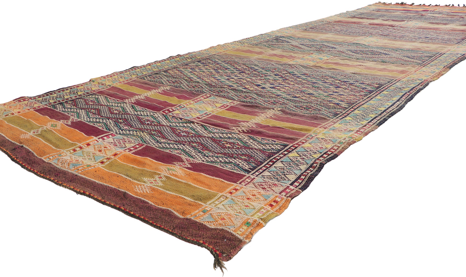 5 x 13 Vintage Zemmour Moroccan Kilim Rug 21192