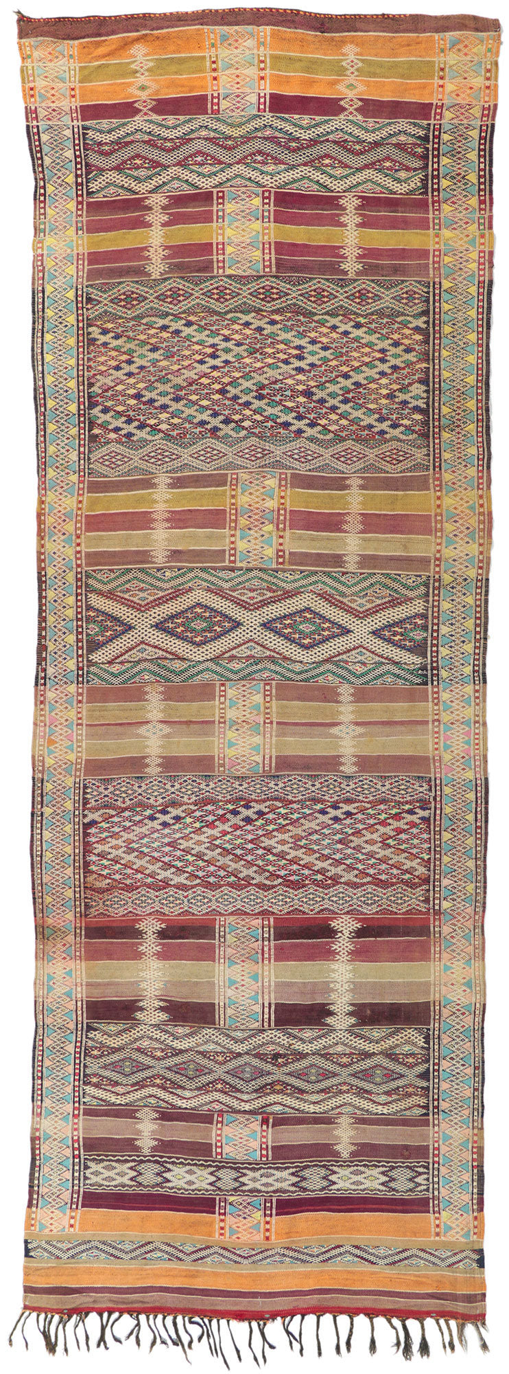 5 x 13 Vintage Zemmour Moroccan Kilim Rug 21192