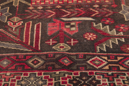 5 x 13 Vintage Persian Bakhtiari Rug 61224