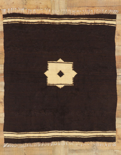 5 x 5 Turkish Angora Wool Kilim Rug 53852