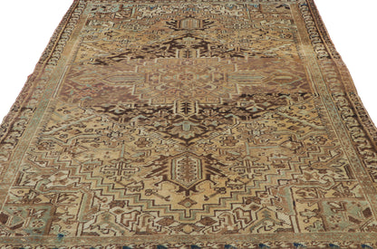 5 x 6 Vintage Persian Heriz Rug 61149