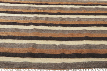5 x 6 Turkish Angora Wool Kilim Rug 53831