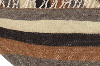 5 x 6 Turkish Angora Wool Kilim Rug 53831