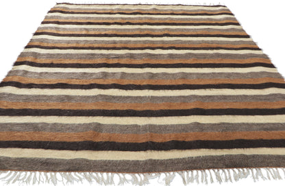 5 x 6 Turkish Angora Wool Kilim Rug 53831