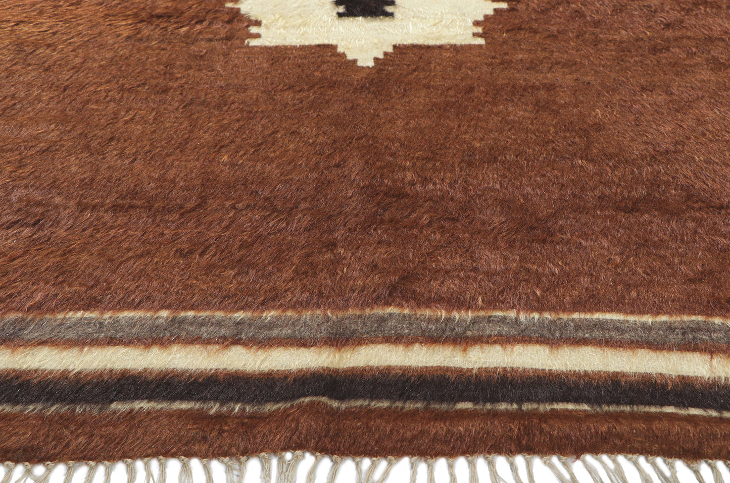 5 x 6 Turkish Angora Wool Kilim Rug 53843