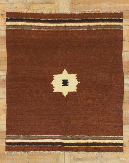 5 x 6 Turkish Angora Wool Kilim Rug 53843