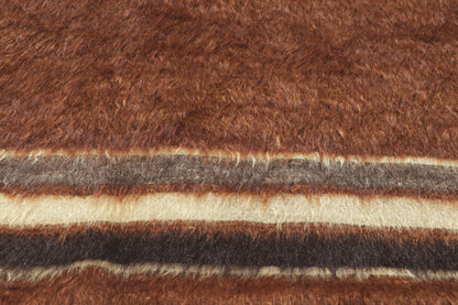 5 x 6 Turkish Angora Wool Kilim Rug 53843
